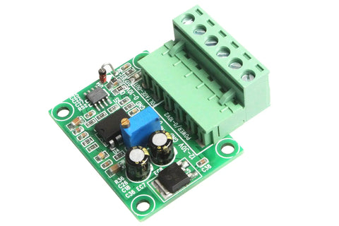 Frequency To Voltage Converter Module 0 Hz To 10 kHz Pulse Signal Into 0-10V Or 0-5V Analog Output For PLC Inverter Interfaces