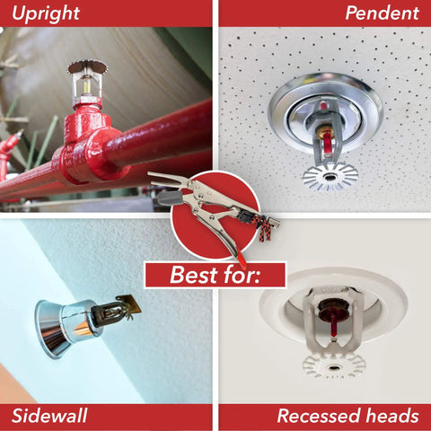 Emergency Fire Sprinkler Shutoff Wrench To Save Your Hide From Rogue Water Leaks Hella Quick Fix for upright, pendant, sidewall, recessed heads.