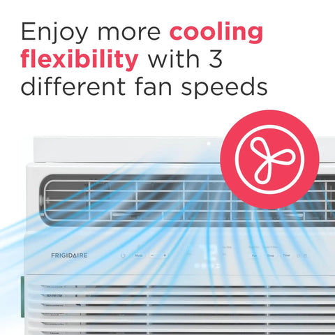 Big Chill 8000 BTU Smart Window Air Conditioner With Reliable WiFi Link And Voice Activated Controls For Rooms Near 350 Sq Ft Whispers Quiet Eco Modes Plus Three Fan Speeds And Clean White Casing