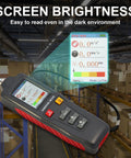 Beast Industrial Grade Digital Vibration Meter For Machinery Diagnostics, Measures Acceleration 0.1-199.9 m/s2, Displacement 0.001-1.999 mm, And Velocity 0.1-199.9 mm/s, With Data Storage, Ideal For Compressors, Fans, Gearboxes in warehouse