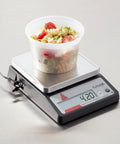 11 Pound Pro-Grade Commercial Digital Portion Control Scale With 0.1 Oz Increments, Tare And Hold Functions, Stainless Steel Platform