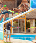36 Pack Crayon Water Guns 16 Inch Long Water Shooters With Easy Grip Handles Totally Random Color Variants for kids and adults by the pool