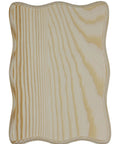 High Grade Unfinished Wood Plaques 6.5 X 4.5 Inch with smooth beveled edges, blank shape for DIY projects.