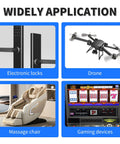 Applications for DC 3V 15RPM Gear Motor With Full Metal Gearbox including electronic locks, drone, massage chair, gaming devices