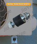 Beefed Up Heavy Duty Rubber Stud Shock Isolator Mounts Thirty By Twenty Five Millimeter M8 for anti vibration installation