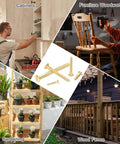 Brass Slotted Flat Head Wood Screws M5 X 45mm Self Tapping Fasteners For Indoor Furniture, displayed with various DIY uses.
