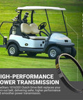 Beefy Clutch Drive Belt For Club Car DS 1992 And Up And Precedent Gas Carts 2004 And Up Thirty Seven And Two Fifths Inches Long One Inch Wide Two Fifths Inch Thick Smooth Power Transmission For Reliable Acceleration. golf cart belt with BlueStars branding