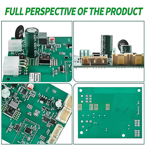 430157 Motor For Bike Replacement Control Board For S15i S22i And X24 detailed view of electric components and circuit board