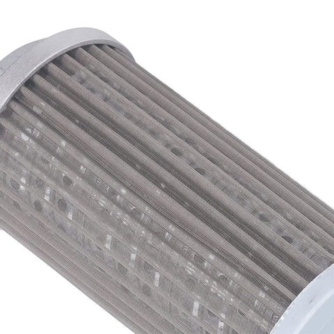 WU 100 Hydraulic Oil Suction Filter For Generators, Stainless Steel Tubular Connection, 80x100x180 Micron Filtration, Built To Last, Durable Stainless Construction, Easy Install, Prolongs Generator Oil System Reliability