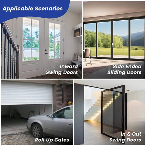 Liyufecor Tz-6002-15A Heavy Duty Contactor Micro Switch With Roller Plunger Limit Switch For Conveyor Detection Automatic Doors And Air Curtains Built-In Cm Miniature Switch Dur Aluminum Housing in scenarios for swing and sliding doors.