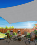 10X13 Sun Shade Sail With UV Protection For Outdoor Patio Garden And Deck Curved Tear Resistant Heavy Duty Shade