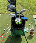 Golf Bag Organizer And Club Carrier For On The Go Golfers Portable Storage Clip For irons woods and putters on green grass
