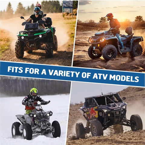Front CV Axle For Can Am Defender HD10 XMR 2019 2020 2021 2022 2023 And Traxter HD10 XMR 705402420 Beefed Up Heavy Duty 4340 Chromoly Steel Drive Shaft Replacement For UTV, ATV models in mud and sand
