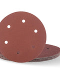 Fresh 9 Inch Hook And Loop Drywall Sanding Discs With Hole Design 40 120 And 180 Grit Mixed Bag For Pro Aluminum Oxide Sander Paper, showing circular discs with dust holes.