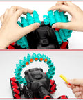 Top view of RC Stunt Remote Control Car For Kids With Gesture Control And Dual Mode Play, showcasing ammo loading feature