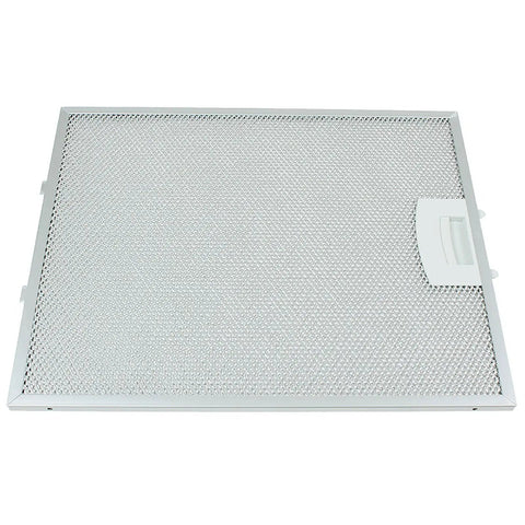Metal Grease Filter For Cooker Hood Replacement 353110 Rectangular Aluminum Filter For Extractor Fans with white frame