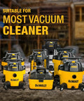 DeWalt shop vacuums suitable for most vacuums in a workshop setting with focus on 10 Gallon Stainless Steel Dust Separator With Cyclone Dust Collector 99 Percent Efficiency High Performance Dust Separator For Shop Vacs Slashes Clogs And Suction Loss Easy Cleanup And Maintenance product