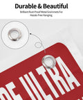 Close-up of metal grommets on Parking Only Flag For Outdoor Decor 60x90cm Premium Polyester Garden Banner with UV Protection