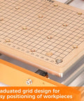 Heavy Duty MDF Spoilboard for 3018 Router Machines, Fits 3018 Pro Ultra and 3018 PRO MAX, Graduated grid design