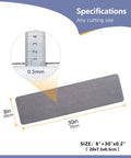 Specifications of Non Slip Carpet Stair Treads That Grip Steps For Kids Seniors And Pets Self Adhesive 14 Piece Set 8 By 30 Inches Gray