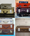Vintage suitcases with 4 Pack Silver Iron Toolbox Lock Buckles With Key Heavy Duty Draw Latch Stable Lock Design For Tool Box