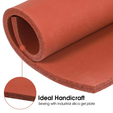 15 X 15 Inch Silicone Heat Press Pad 0.3 Inch Thick Flat Transfer Cushion For Heat Press Machines, Nonstick Silicone Pad