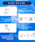 Instructions for Top Shelf Aquarium Test Strips Checks Ph Ammonia Chlorine Hardness Alkalinity Nitrite Sulfate Copper Iron usage.