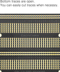 Large PCB Prototype Board Kit With Solderable Breadboards For Electronics Projects Gold Plated 6 Pack Black Compatible With Arduino