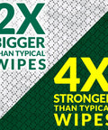 Two-pack of Simple Green all-purpose heavy-duty cleaning wipes, 75-count per pack