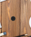 Universal Binding Pad And Gasket Set component on wooden desk with office supplies