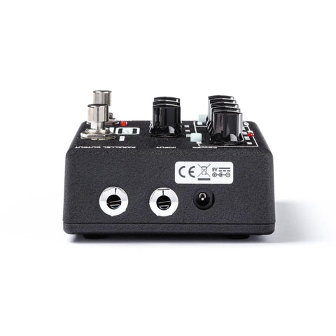 Rear view of Stage Ready Bass D.I. Plus Preamp And Distortion DI with Gain, Volume, and Blend, 3 Band EQ, Color Knob, Phantom Power