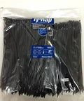 11 Inch UV Black Nylon Cable Tie TY26MX 40 Lb Break Strength Workhorse Zip Tie Weather Resistant Pack
