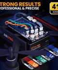 Ultimate Pro Grade Micro Connector Crimping Tool Kit With 41 Types JST SH 1.0 GH 1.25 ZH 1.5 PH 2.0 And Molex PicoBlade shown in use