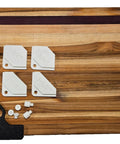 Professional Router Template And Corner Jig For Fine Trim Work includes white inserts and a black base on wooden surface.