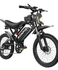 Powerful 2000W Electric Dirt Bike For Adults With 48V 18Ah Battery 110Nm Torque Pedal Assist Up To 100 Miles Hydraulic Disc Brakes
