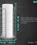 Free Standing Toilet Paper Holder Stand In Brushed Nickel Stainless Steel, Holds 3 To 4 Rolls, 15-inch height, 7.4-inch base diameter