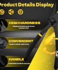 Beefy Twelve Piece Heavy Duty Snap Ring Pliers with straight jaw tips showing high hardness, convenient switching, and ergonomic handle