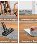 Non Slip Stair Treads Peel And Stick 8x30 Inches 15 Pack Indoor Stair Runner Mats For Wood Steps Grey Anti Slip Rug For Elders Kids And Pets Easy Install With Strong TPE Backing showing features
