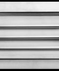 24 Inch Aluminum Exterior Gable Louver Vent For Walls And Crawlspace Weatherproof Air Grille With Screen Mesh Built In Back Mesh