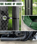 Stainless Steel Cable Tie Gun With 200 Heavy Duty 304 Stainless Zip Ties for various outdoor applications and vehicle exhausts.