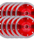 Ultra Thin Diamond Saw Blade 4.5 Inch For Angle Grinder And Tile Cutter With X Teeth Turbo Mesh Rim Delivers Pro Grade Fast Clean Cuts