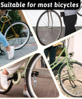 4 Pack Bike Wheel Reflectors For Night Riding Bicycle Spoke Reflectors on various bikes