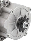 24V 1000W Electric Motor With Gear Reduction For Tricycles And Go Karts Easy Install Quiet Operation Aluminum Housing Copper Rotor Powerful Magnets Torque Monster Performance, close-up of sprocket shaft