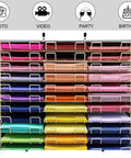 Turn Up The Vibes With This 4x4ft Multicolor Fabric Backdrop Packing A Realistic Cardstock Look For Dope Photo Shoots And Hype Booth Displays Built From Buttery Soft Fade Resistant Polyester That Never Lets You Down.