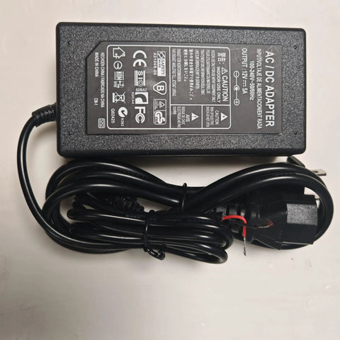 AC DC adapter for 120Ft SMD5050 RGB Storefront LED Lights With Smart Bluetooth Control 240 LEDs Waterproof Module Kit