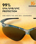 Nemesis V30 Safety Glasses With Smoke Anti Fog Lenses, Camo Frame, Lightweight All Day Wear, Durable Outdoor Protective Eyewear