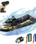 Brushless RC Jet Boat With Water-Cooled Motor For Max Torque And Quick Cool Runs High Speed 25 KMH Remote Control Boat