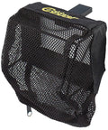 Hard Hitting Brass Catcher With Picatinny Mount And Heat Resistant Mesh For Rifles, close-up of mesh and mounting arm