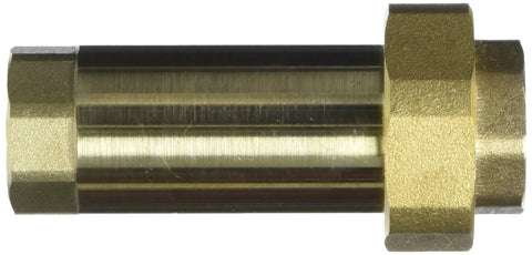 Side view of Dual Check Valve Backflow Preventer for Three Quarters Inch Lines, Lead Free Bronze Body, heavy duty plumbing