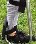 Garden Knee Seat And Kneeler For Easy Yard Work Back Saver Strap On Kneeling Stool Supports Up To 330 Pounds Sturdy Steel Frame With Cushioned Pad For Pain Free Weeding And Gardening